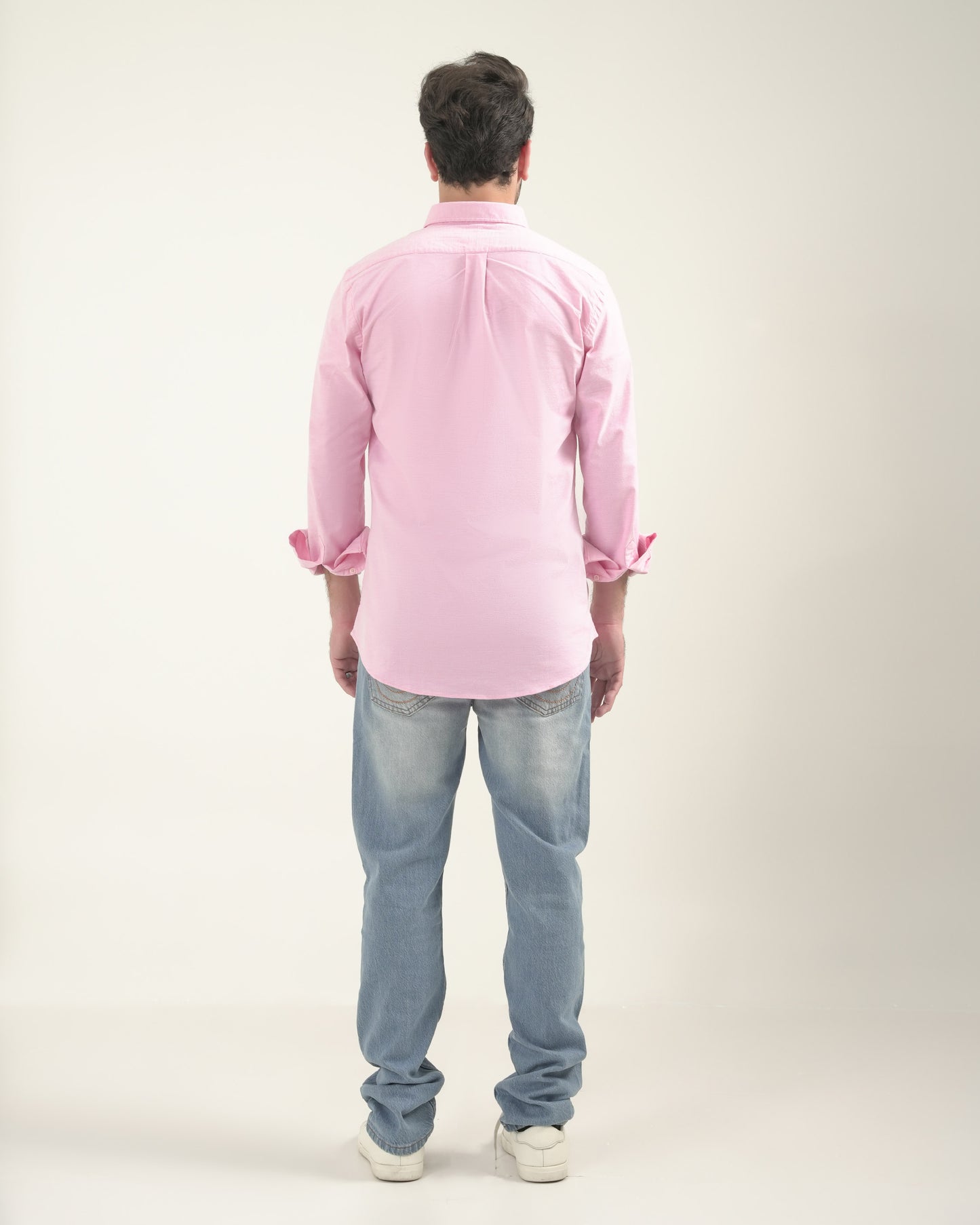 Custom Fit Pink Iconic Oxford Shirt RL