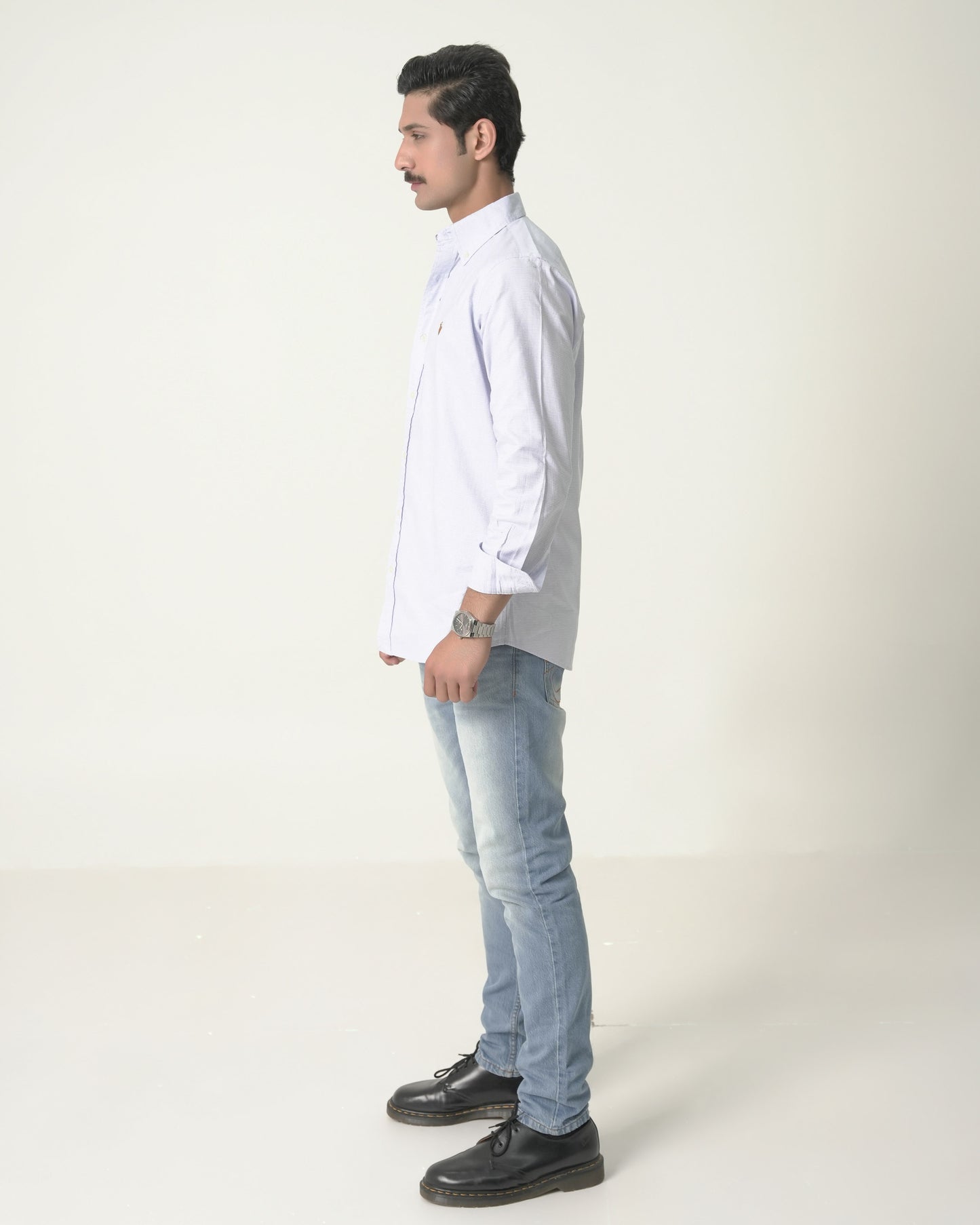 Custom Fit Sky horizontal Striped RL