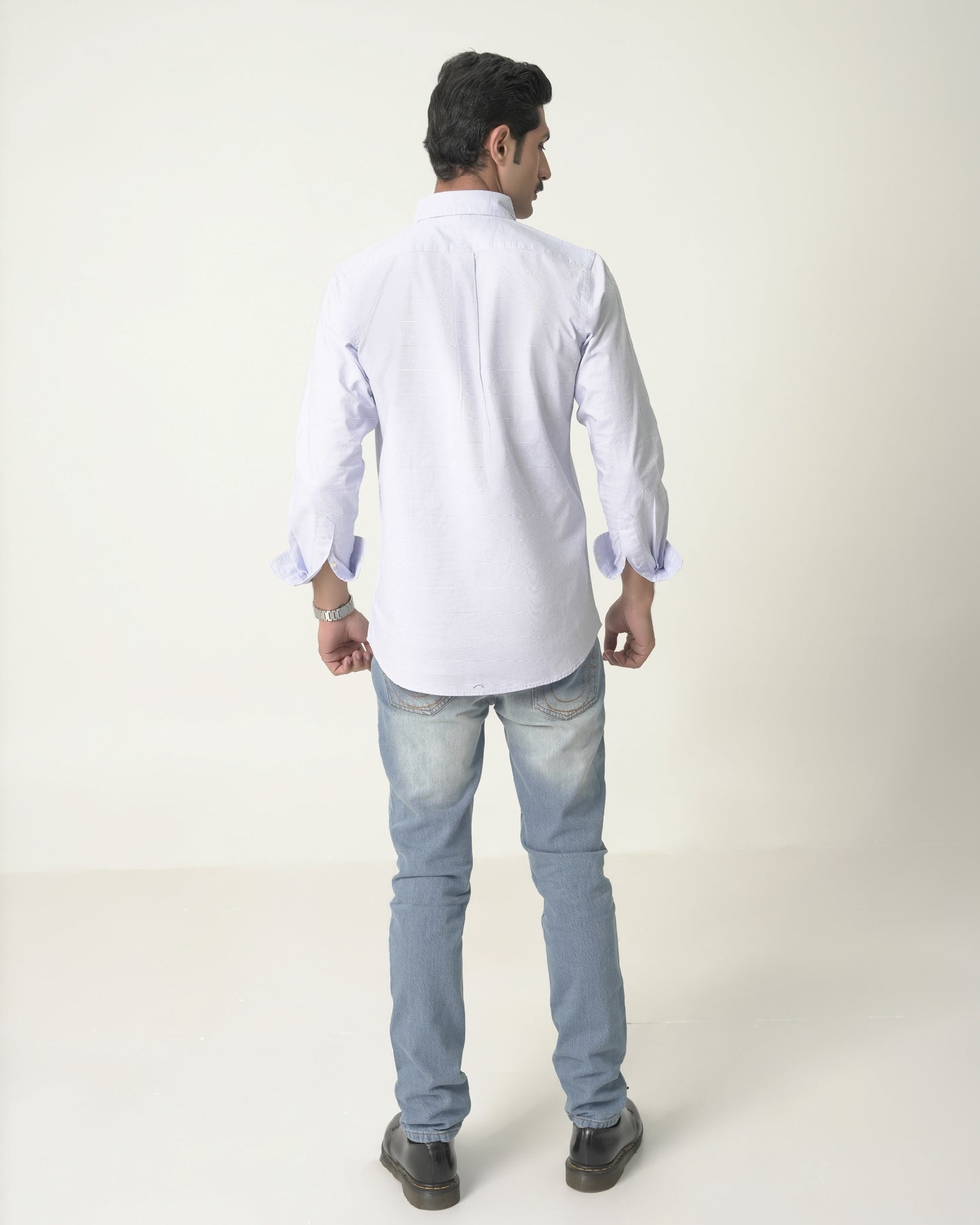 Custom Fit Sky horizontal Striped RL