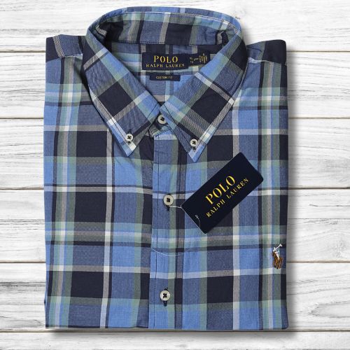 Custom fit Plaid  twill  Shirt Ralph Lauren