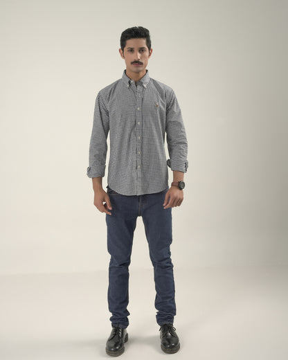 Denim Blue chambray Cutom fit