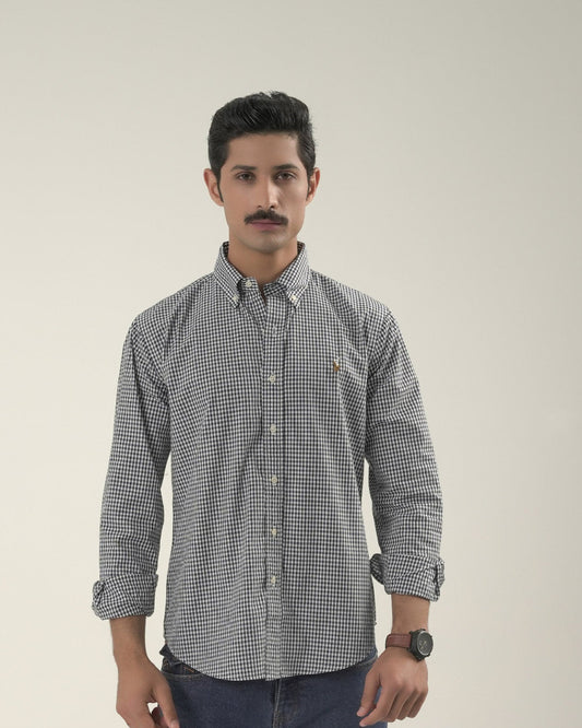 Denim Blue chambray Cutom fit