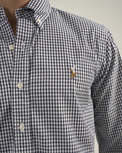 Denim Blue chambray Cutom fit