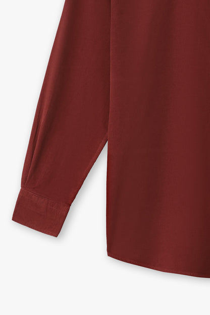 Custom fit Rust Ochre corduroy Shirt Ralph Lauren