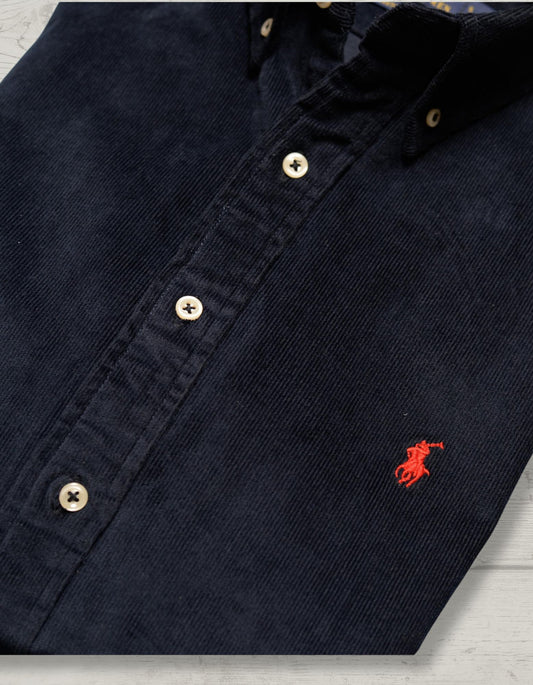 Navy Corduroy Oxford Shirt Ralph Lauren